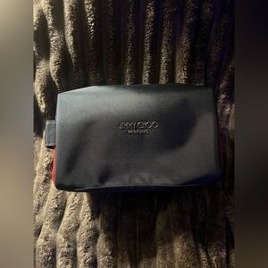 Jimmy Choo Parfums Toiletry Bag (Navy & Red)